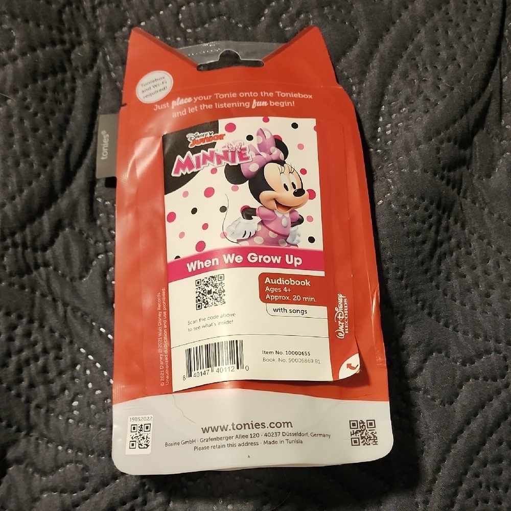 Tonies Minnie Mouse Audio Character - Pink - Picture 2 of 2